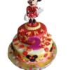 Minnie Mouse 2-tier Birthday cake